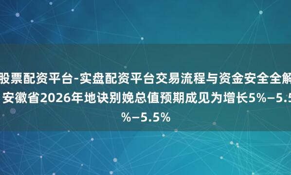 股票配资平台-实盘配资平台交易流程与资金安全全解析 安徽省2026年地诀别娩总值预期成见为增长5%—5.5%